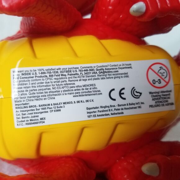 Ringling Bros Barnum & Bailey Circus Red Dragon Souvenir Collector Mug Cup Bowl - Picture 7 of 9